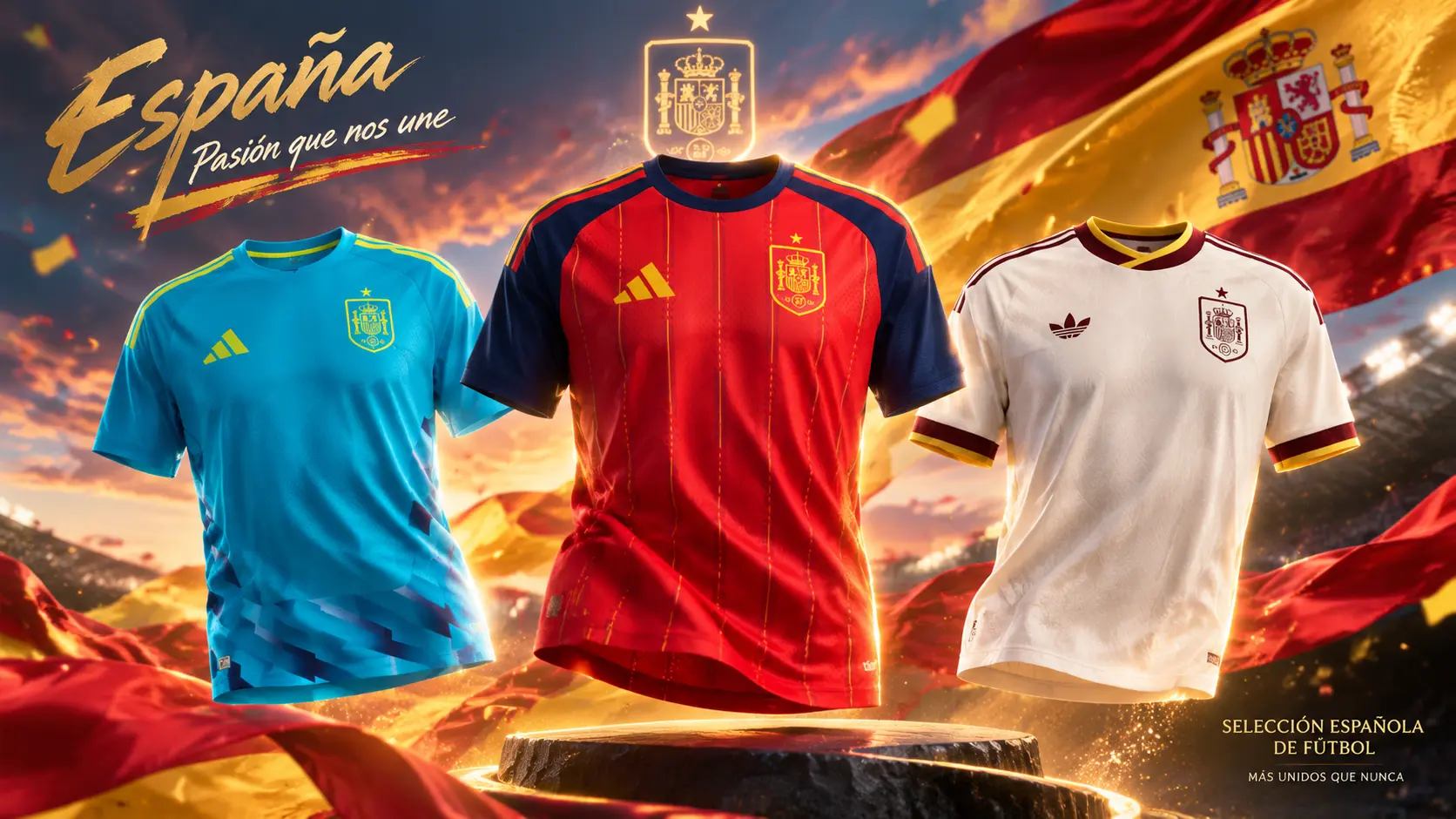 Camiseta de España del Mundial 2026.