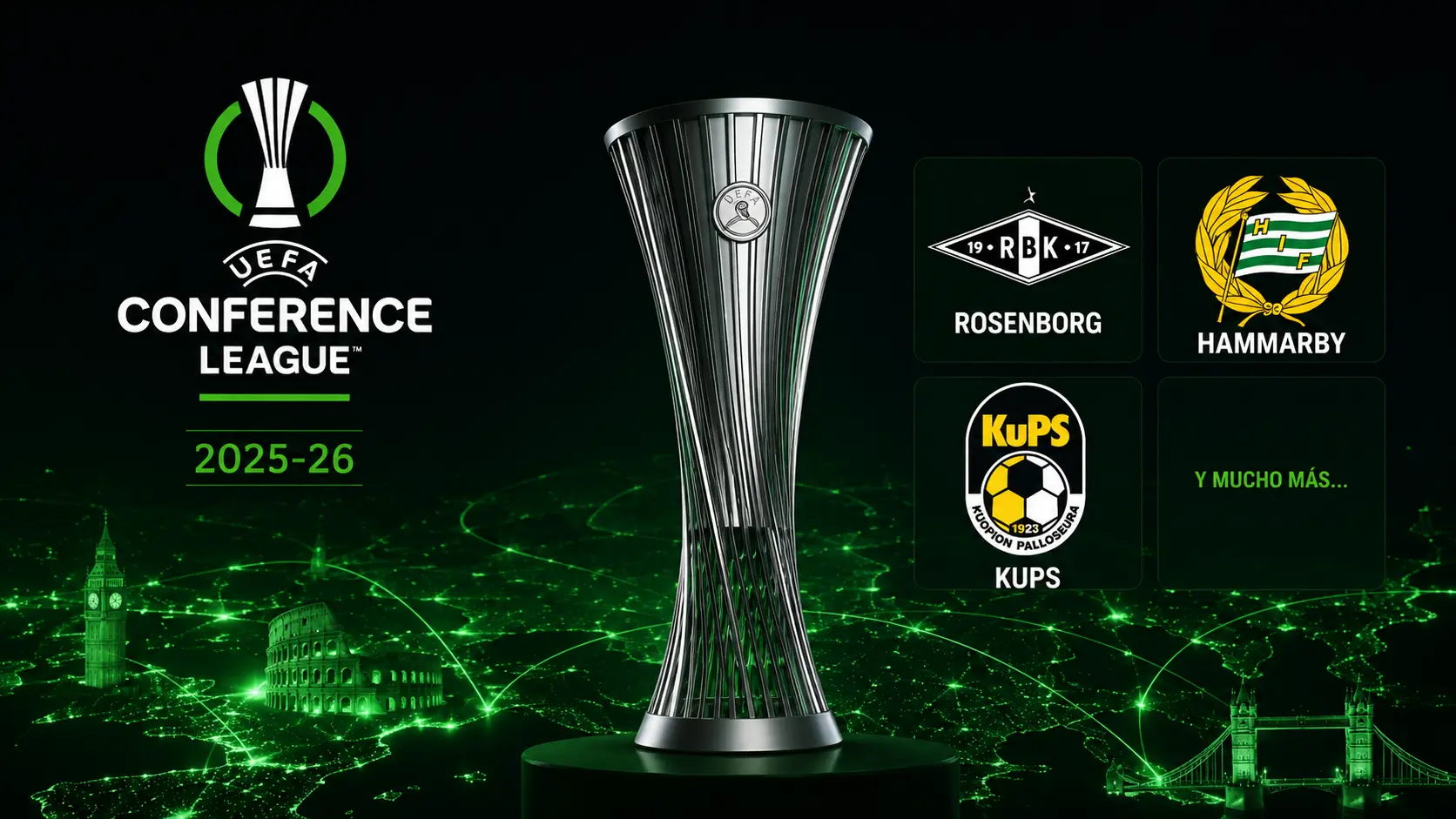 La Conference League tiene un auténtico sabor 