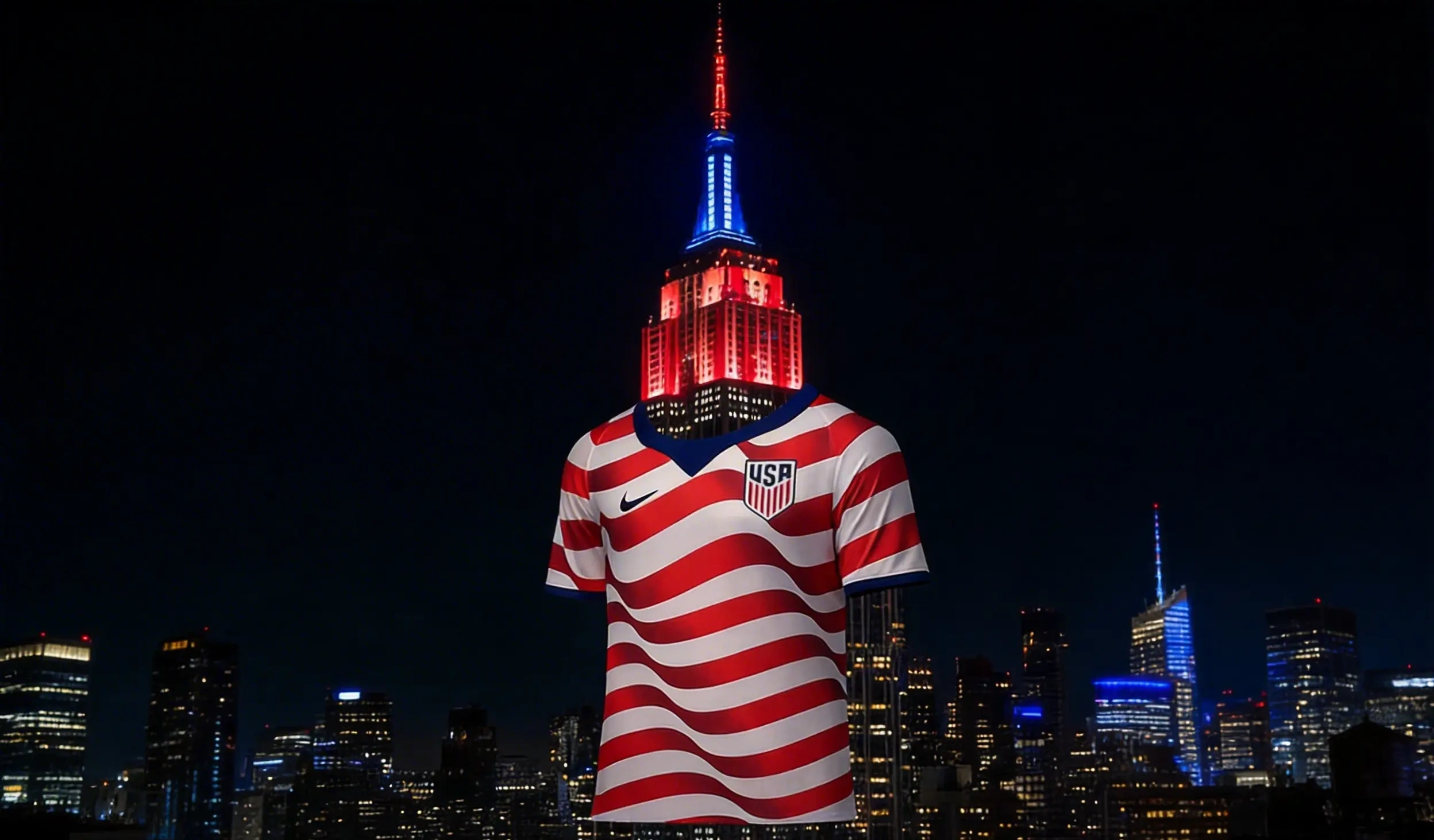 La camiseta de la selección de Estados Unidos para el Mundial 2026.