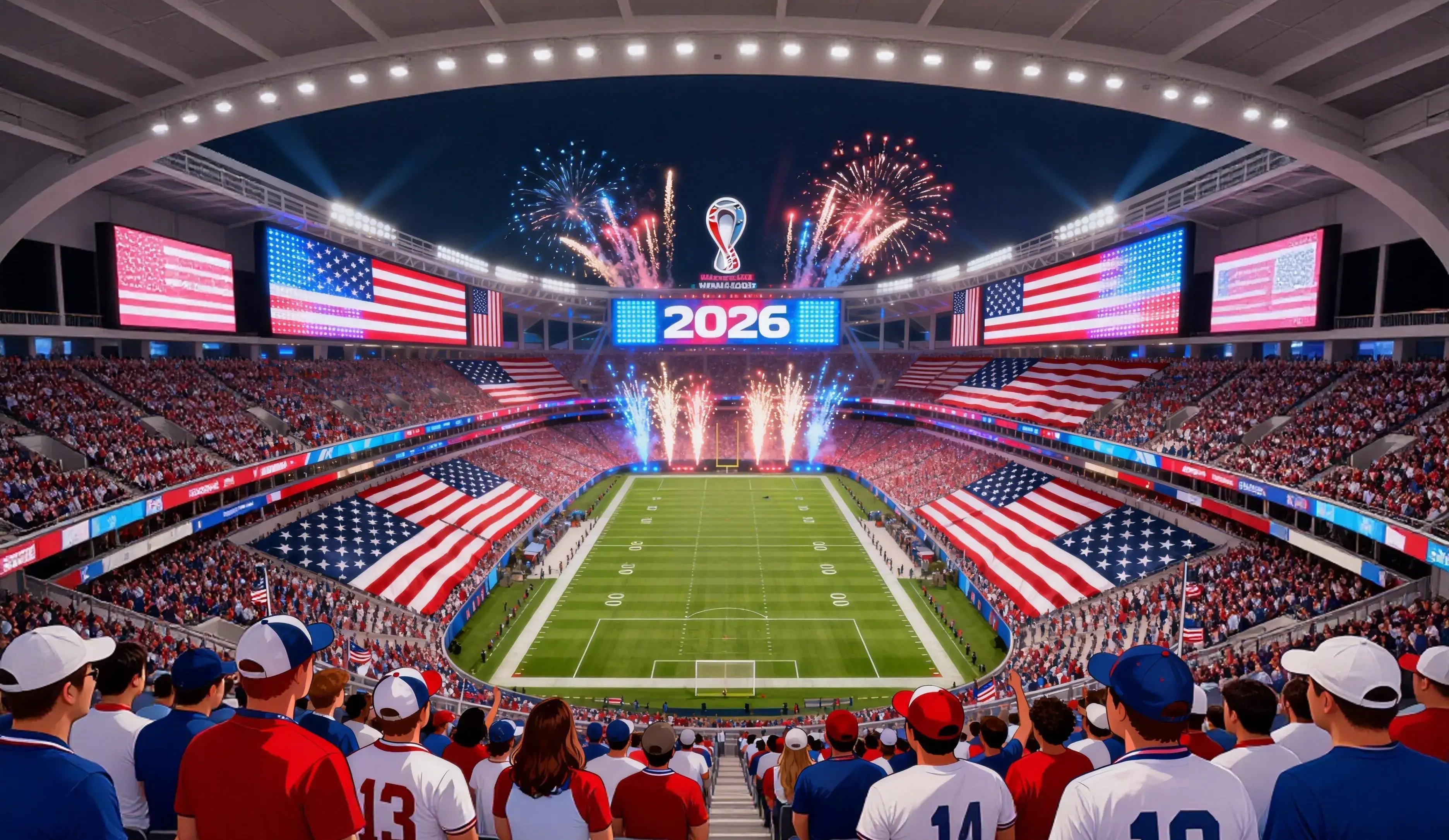 Copa Mundial 2026 de Estados Unidos, Canadá y México, Estados Unidos como anfitrión.