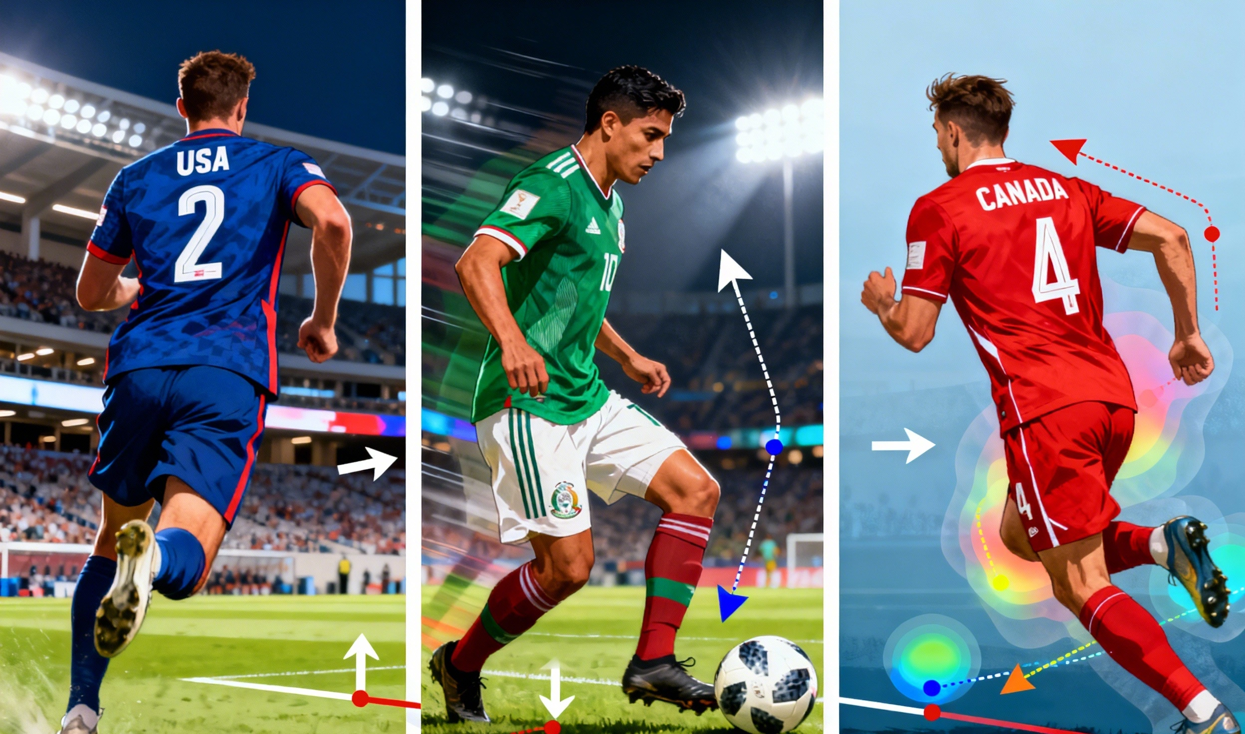 Mundial 2026 a tres bandas