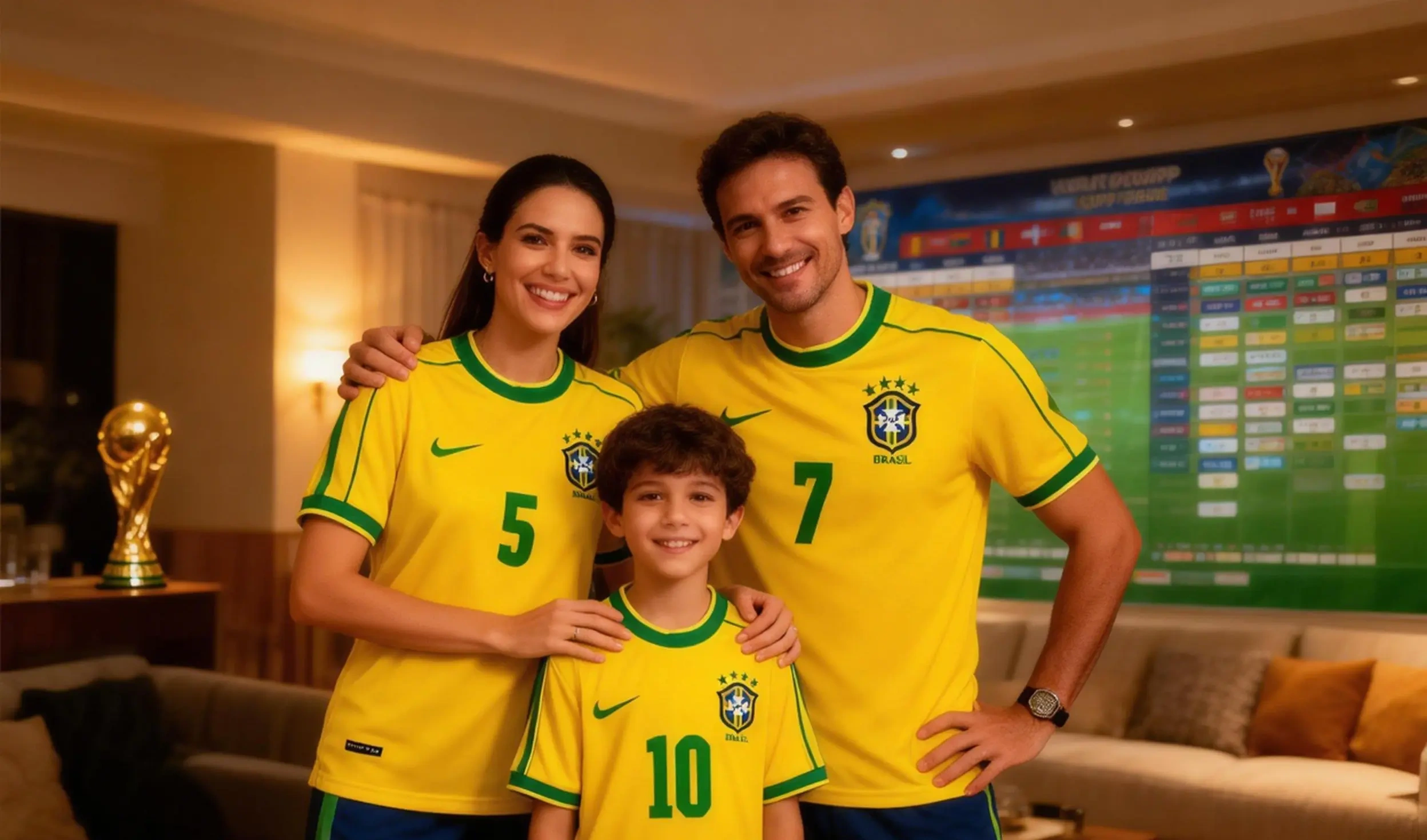Camiseta local amarilla de Brasil para la Copa Mundial 2026 versión Nike.