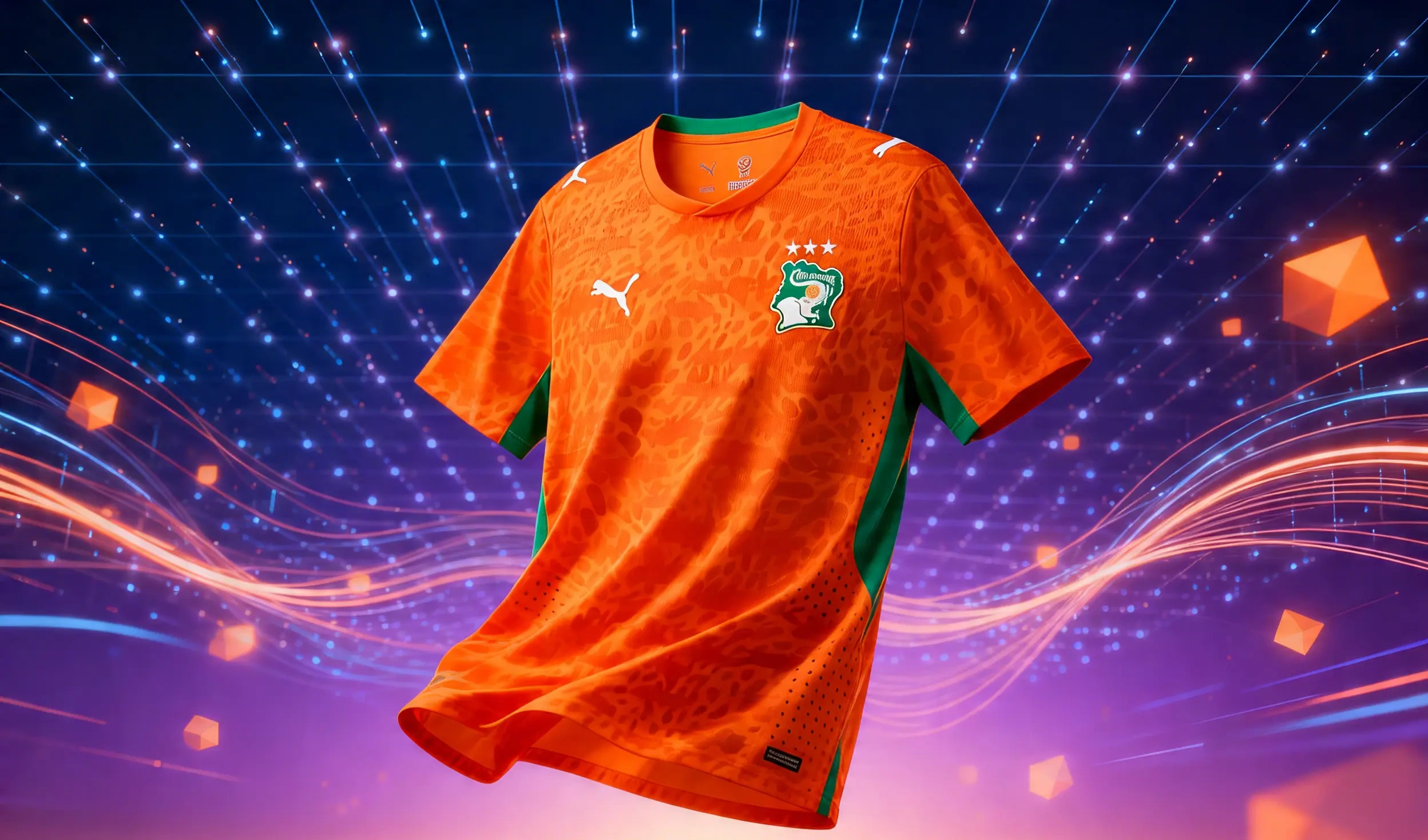 La camiseta de Costa de Marfil para el Mundial 2026 es de tejido ULTRAWEAVE.