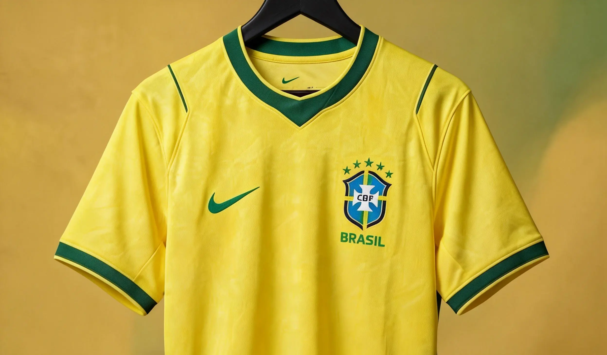 Camiseta local de Brasil para la Copa Mundial de 2026.