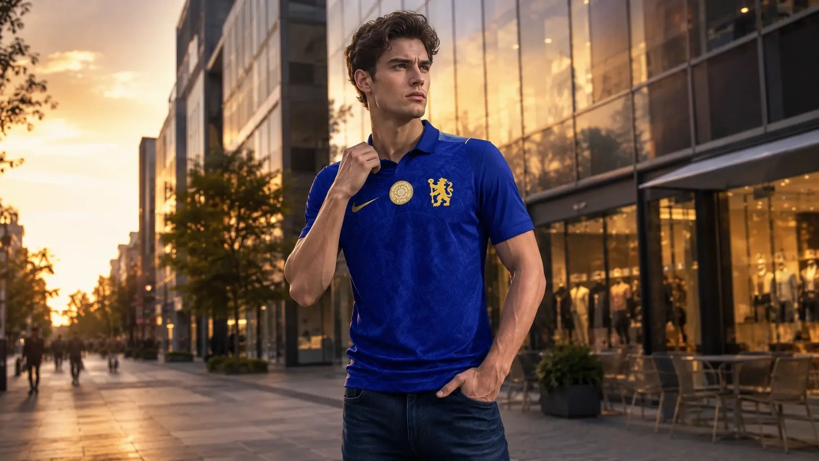 Cómo combinar la camiseta de local del Chelsea 2026/27.