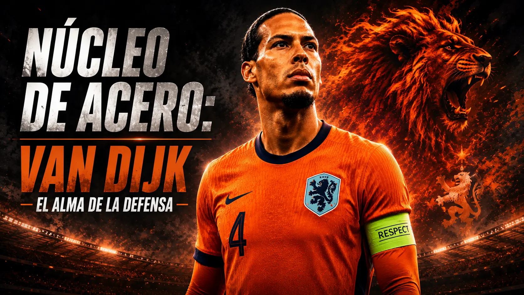 Núcleo de acero: Van Dijk — el alma de la defensa.