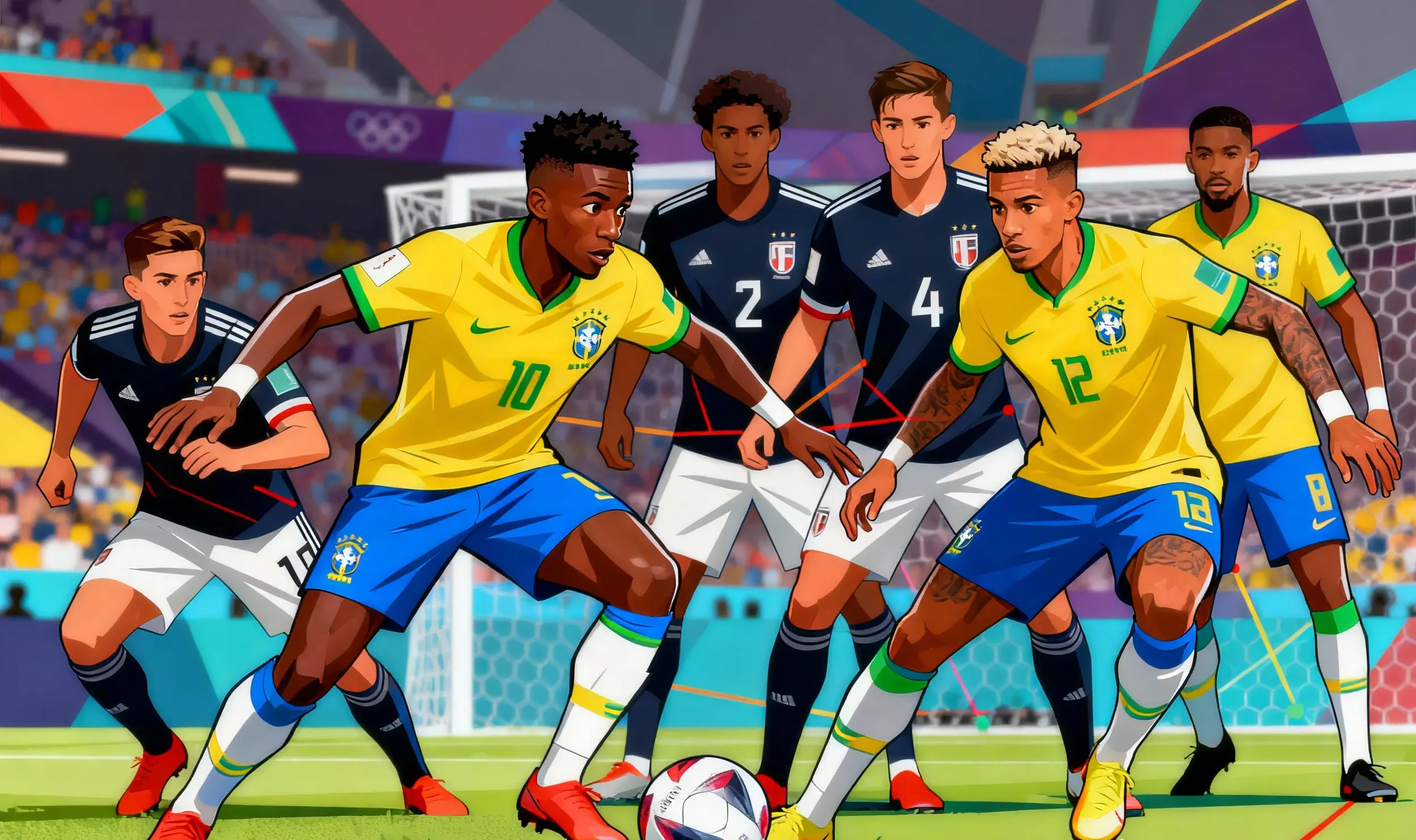 Doble presión brasileña y transición instantánea al 4-4-2.